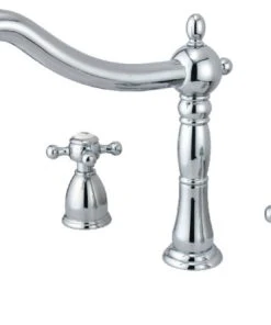 Kingston Brass Roman Tub Faucet, Polished Chrome