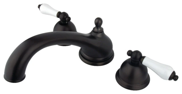 Kingston Brass Roman Tub Faucet, Oil Rubbed Bronze 1 Kingston Brass Roman Tub Faucet, Oil Rubbed Bronze