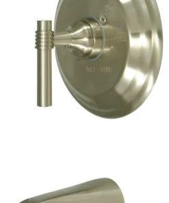 Kingston Brass Tub Only Faucet, Brushed Nickel