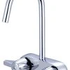 Central Brass 0208 Double Handle Tub Filler - Polished Chrome