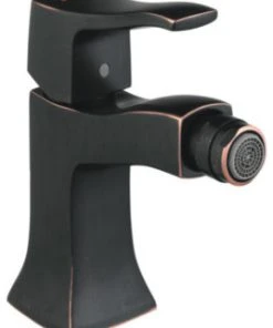Hansgrohe USA Hansgrohe Metris C Single-Hole Bidet Faucet Rubbed Bronze